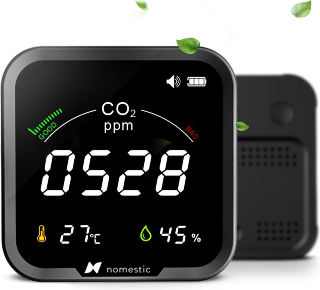 Nomestic® CO2 Meter & Hygrometer